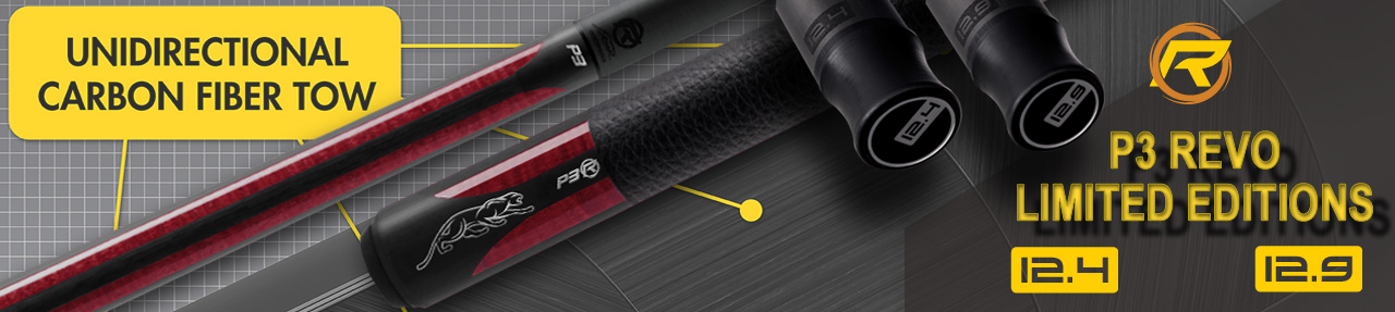 Slider Predator P3 Revo Limited edition cues
