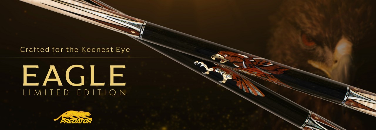 banner predator LE Eagle limited edition cue en