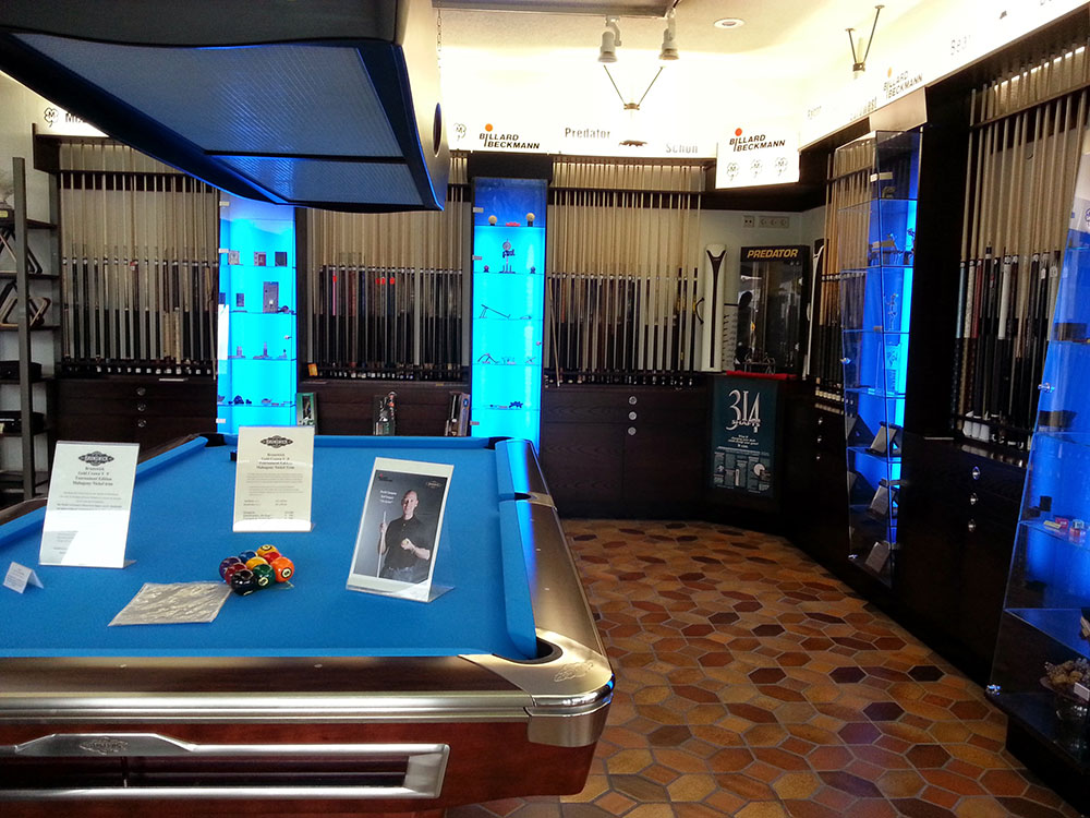 Our Beckmann Billiards Shop