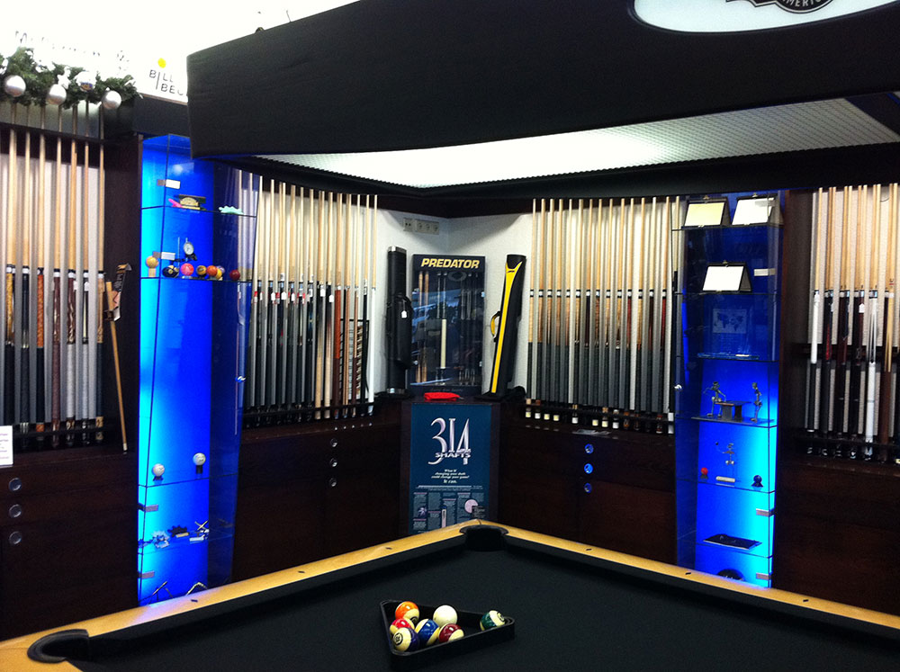 Our store at Beckmann Billiards Shop