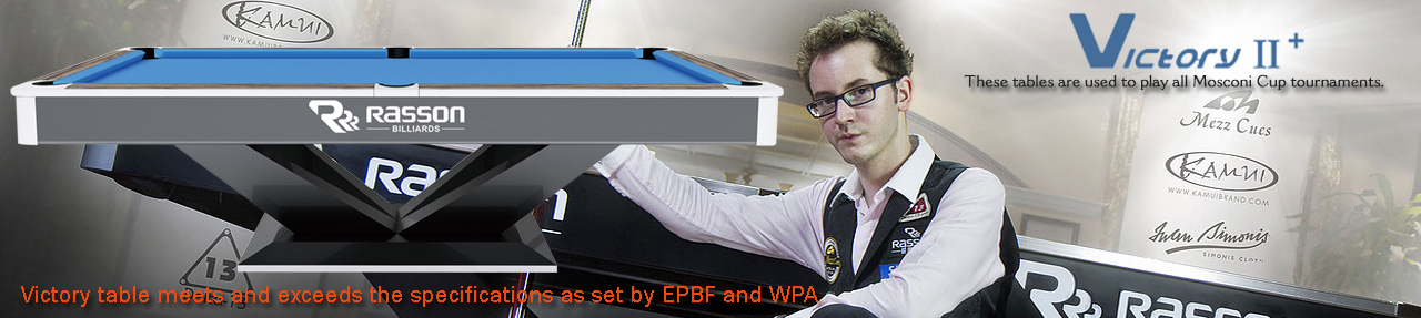 rasson victory pool table