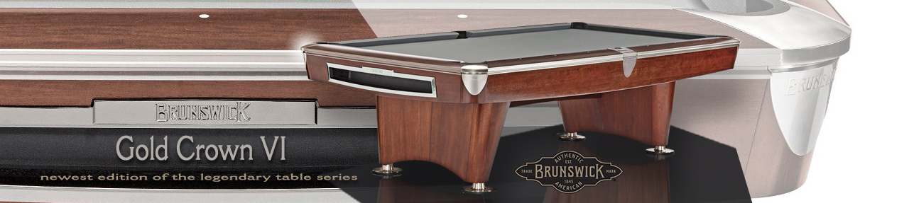 teaser brunswick golcrown VI pool table